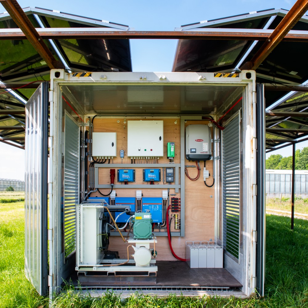 Showcase Firmtec SunCooler koelen op 100perc zonne energie v2